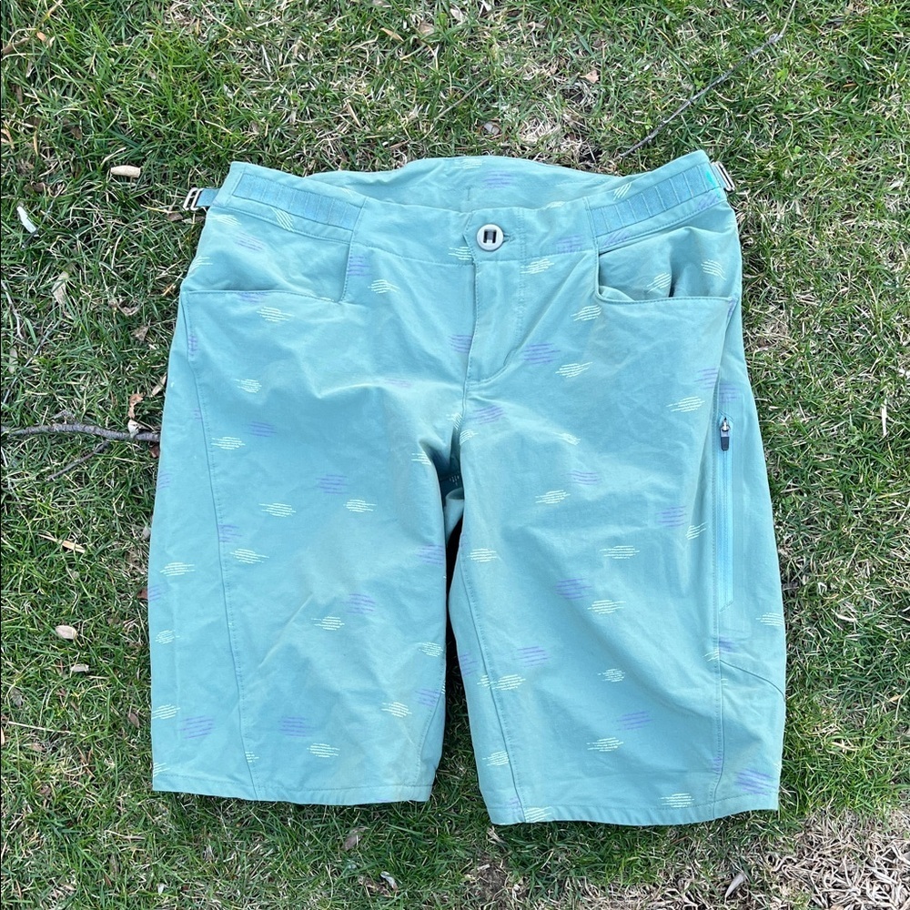 Patagonia 4 Teal Outdoor Shorts